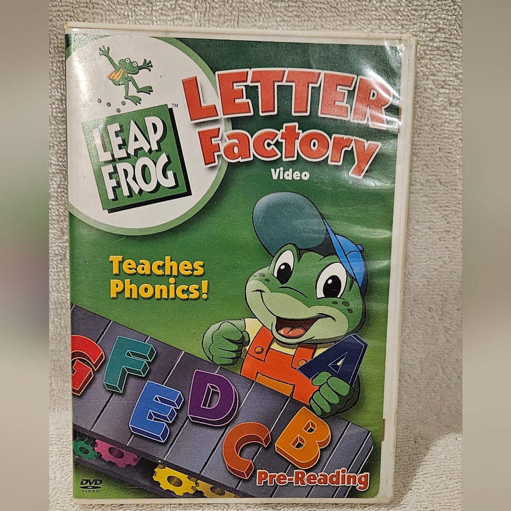 LEAPFROG LETTER FACTORY DVD